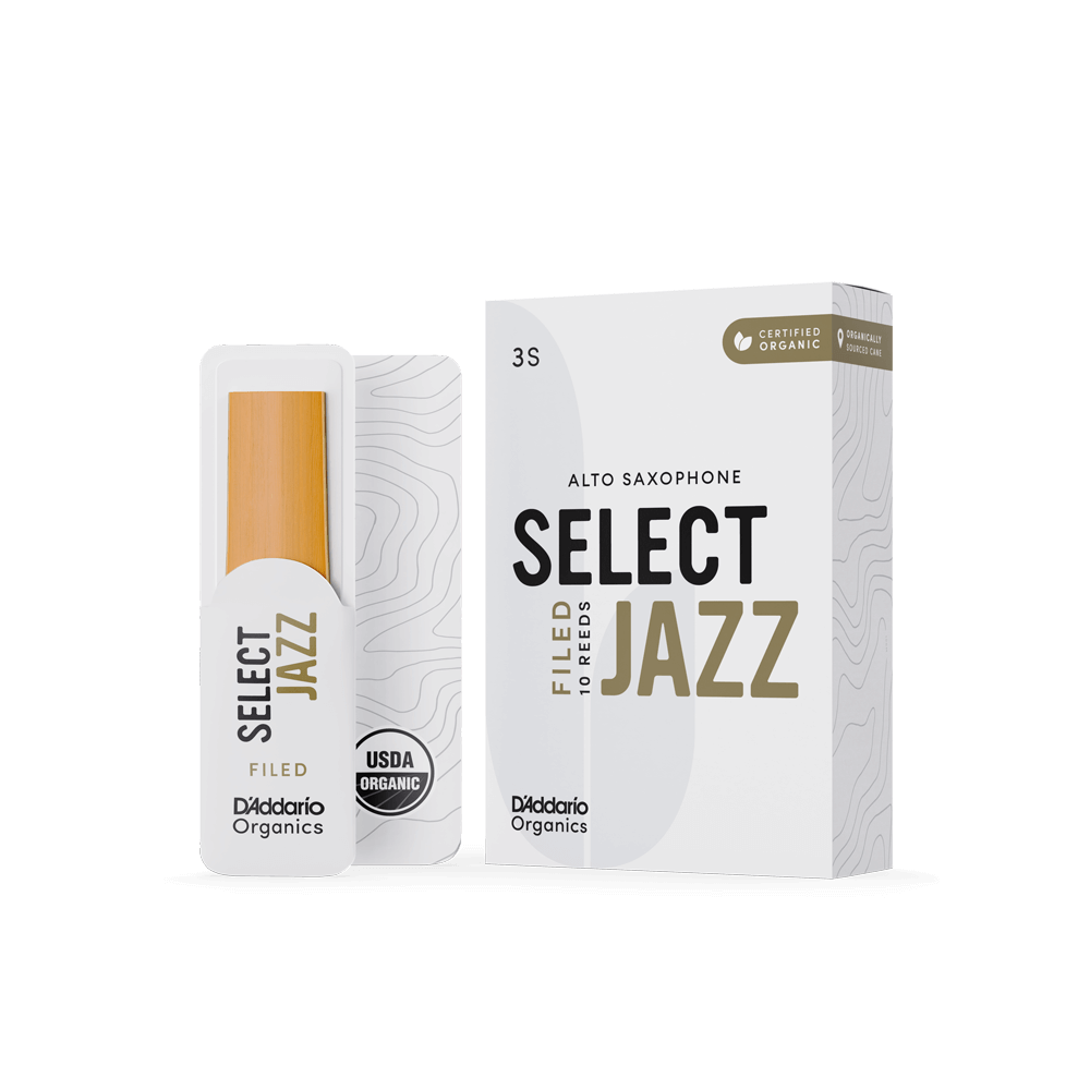 D'Addario Alt-Saxophon Select Jazz filed 2S (10-Pack)