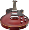 Hagstrom Swede Crimson Flame (inkl. Koffer)