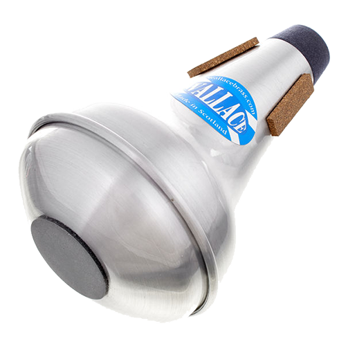 Wallace 301 Straight Dämpfer Trompete Aluminium