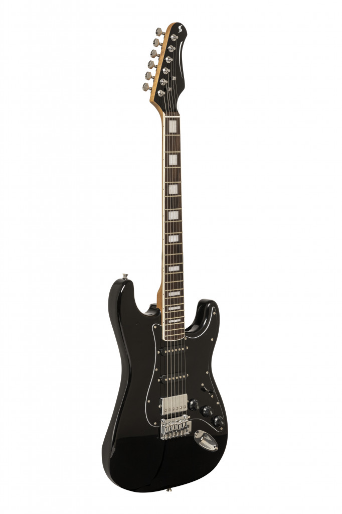 Stagg Vintage 60 Black E-Gitarre Strat Style