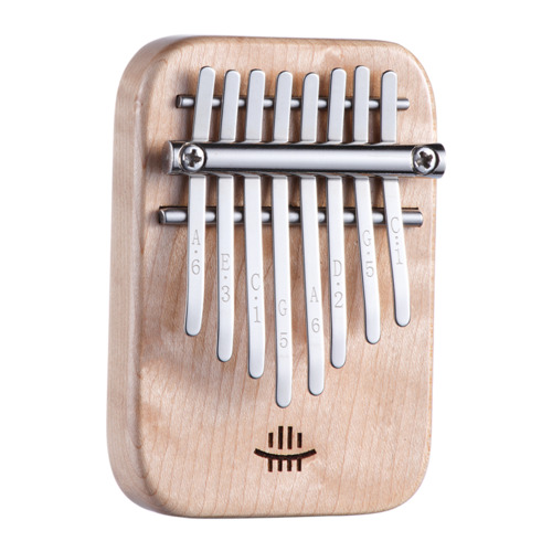 Hluru M8 Ahorn Kalimba mit 8 Zungen