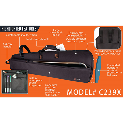 Protec C239X Gigbag für Posaune