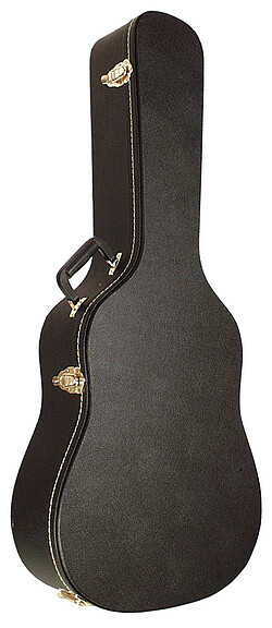 SCC Gitarrenkoffer Western schwarz flat