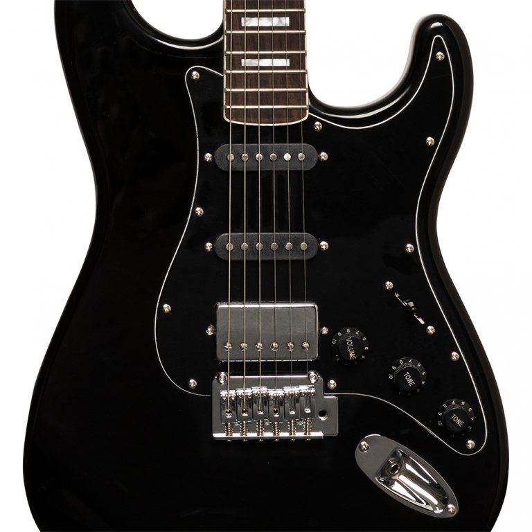 Stagg Vintage 60 Black E-Gitarre Strat Style