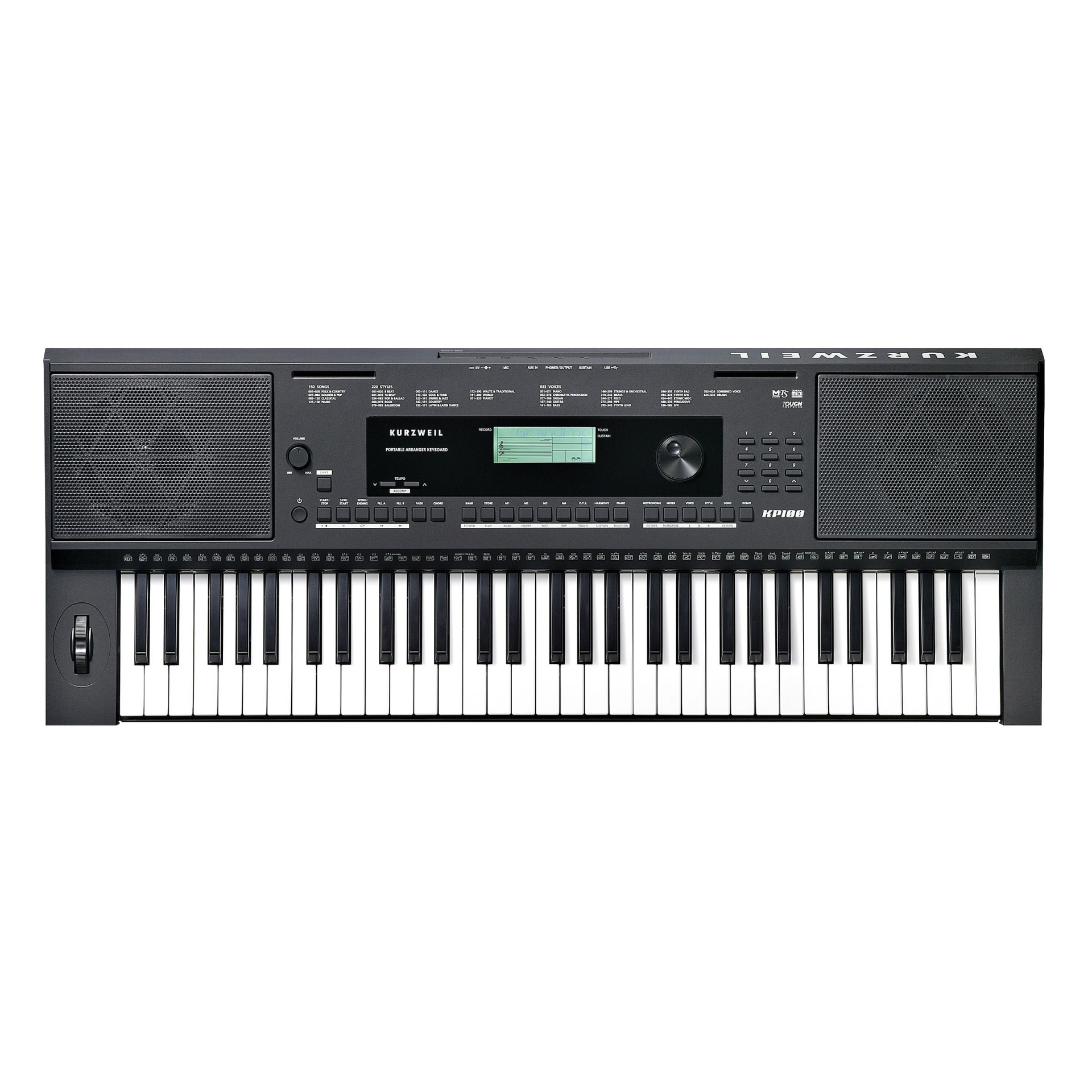 Kurzweil KP100 Arranger Keyboard, 61 Tasten