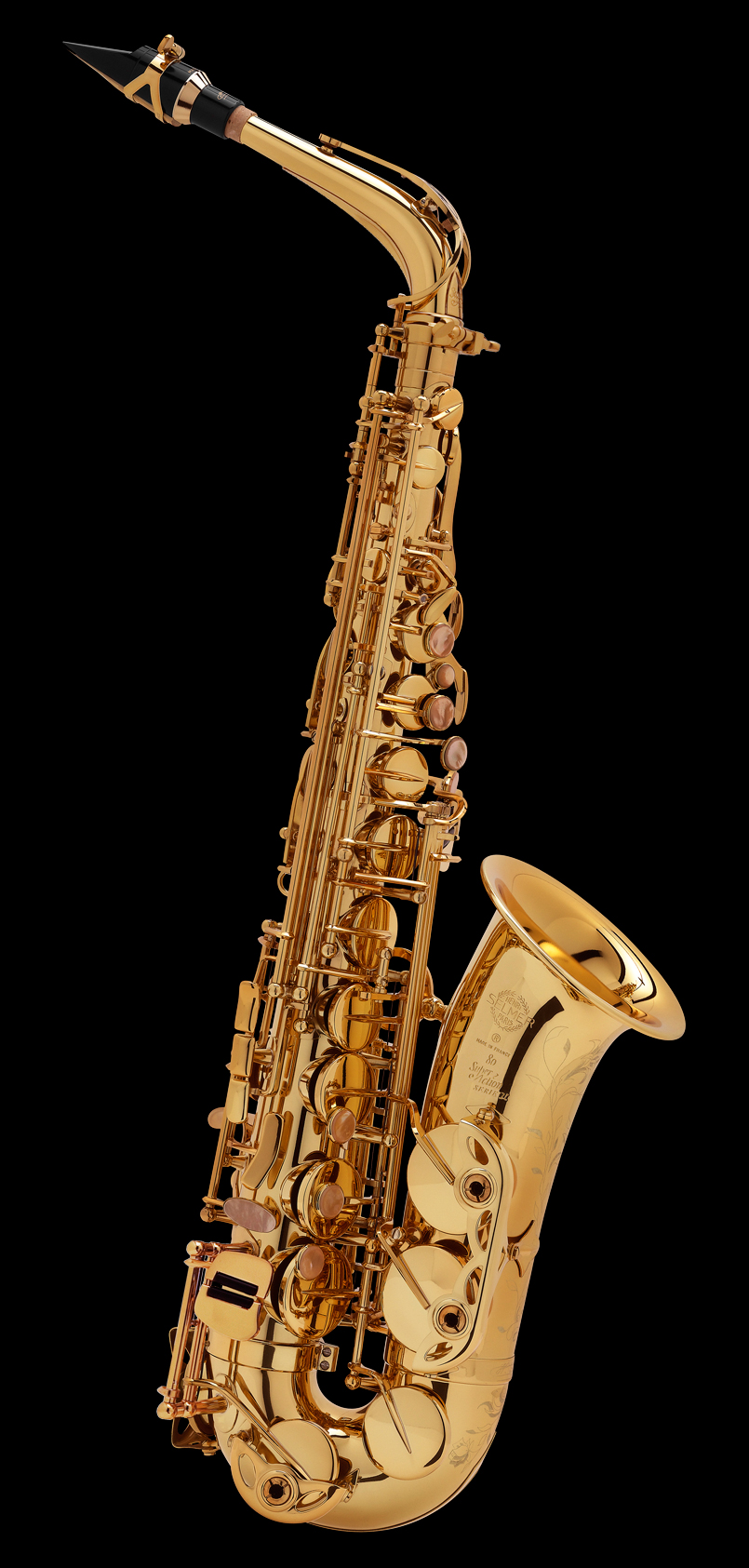 Selmer SA80 II Goldlack Alt-Saxophon