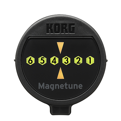 Korg Stimmgerät, Gitarre, Magnetune, mit Magnet, schwarz