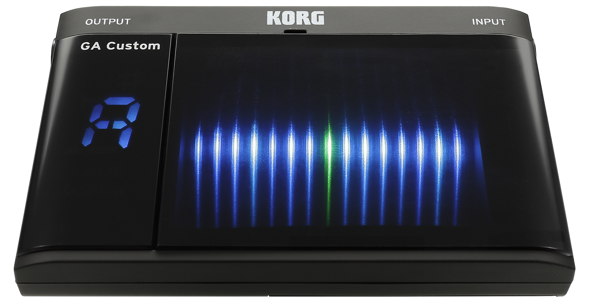 Korg GA-40 Custom schwarz Stimmgerät für Gitarre/Bass