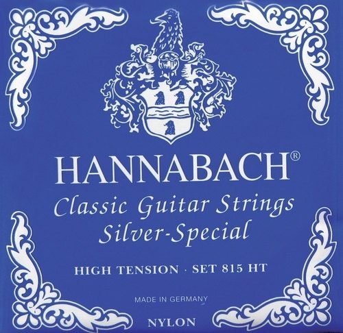 Hannabach 815 HT Blau Saiten für Konzertgitarre