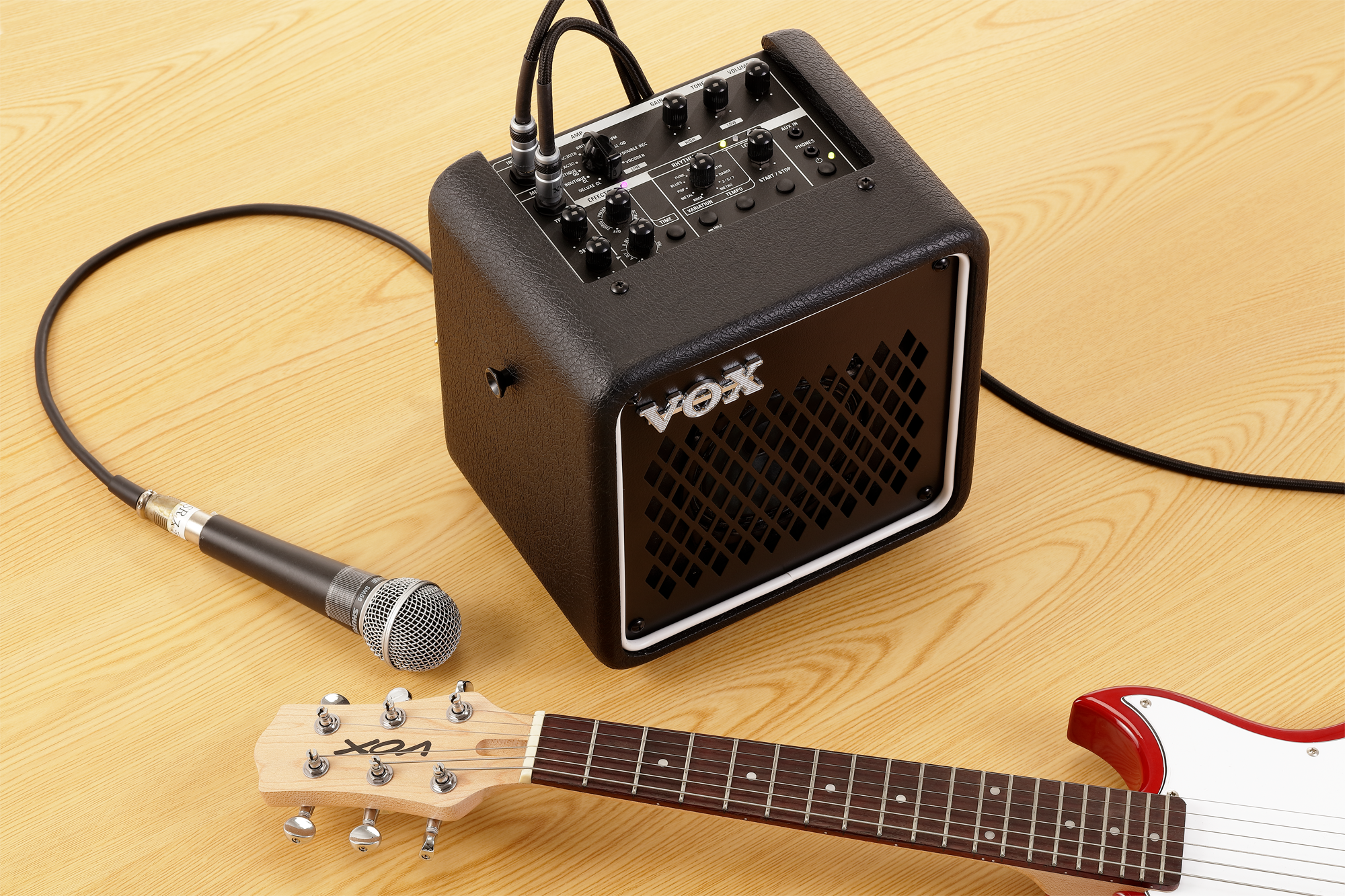 VOX Mini Go 3 E-Gitarren Combo Braun Limited