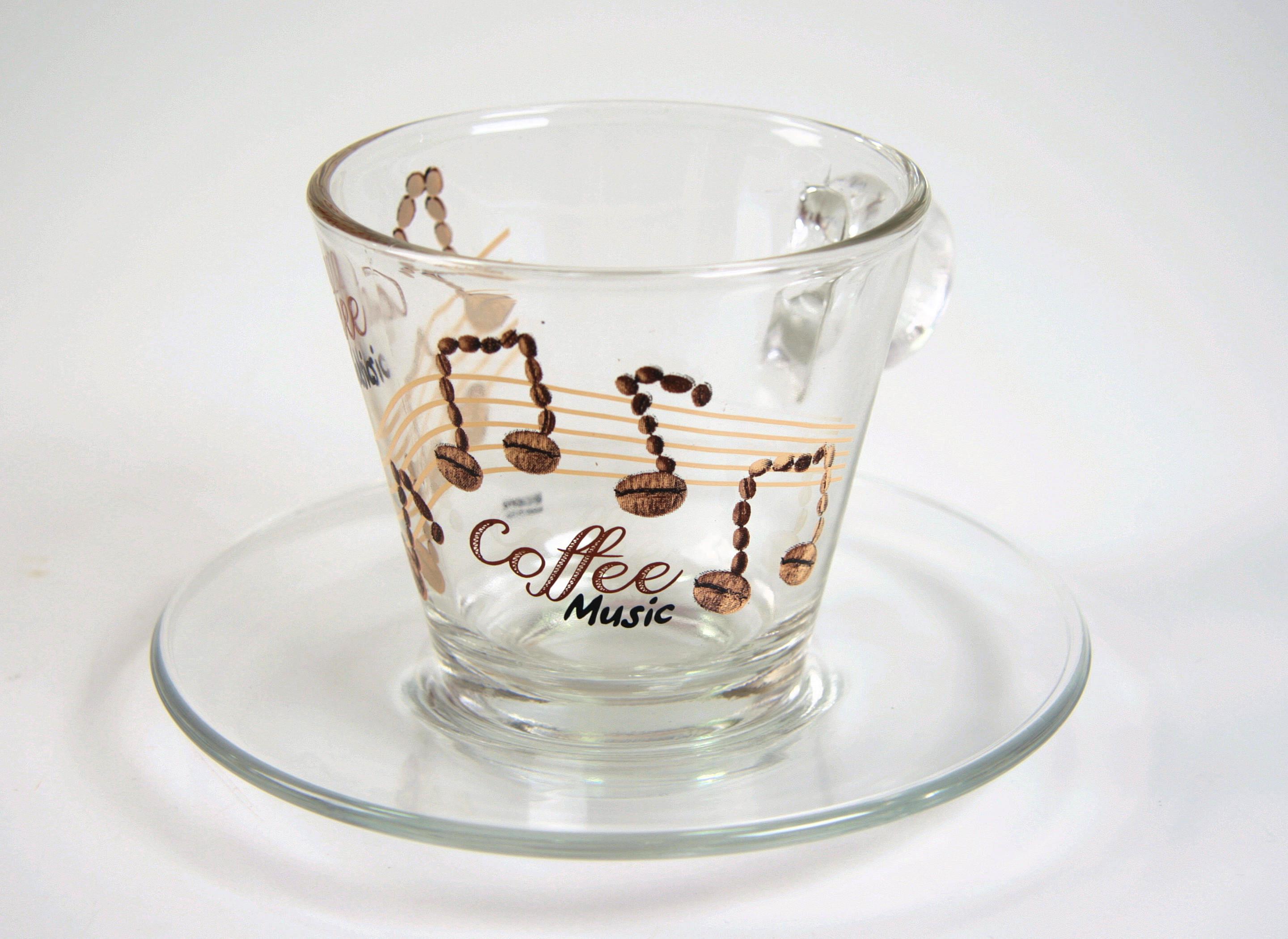 Cappuccinotasse "Coffee Music"