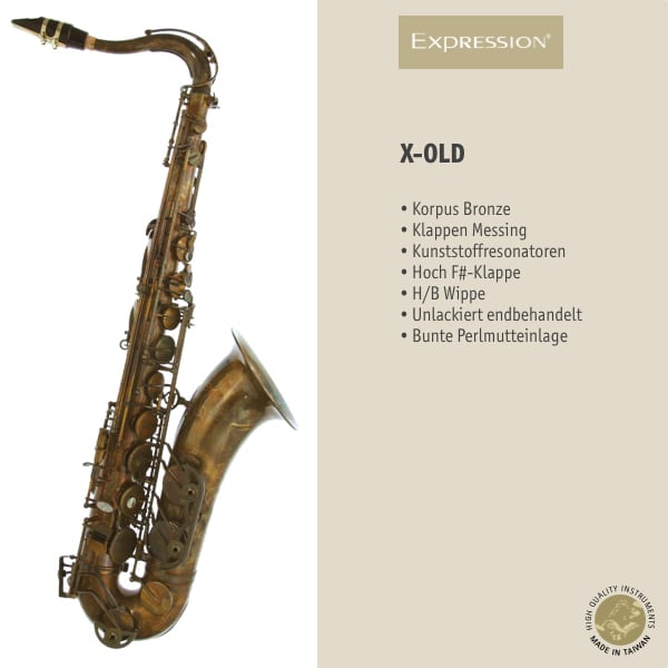 Expression X-OLD Tenor-Saxophon