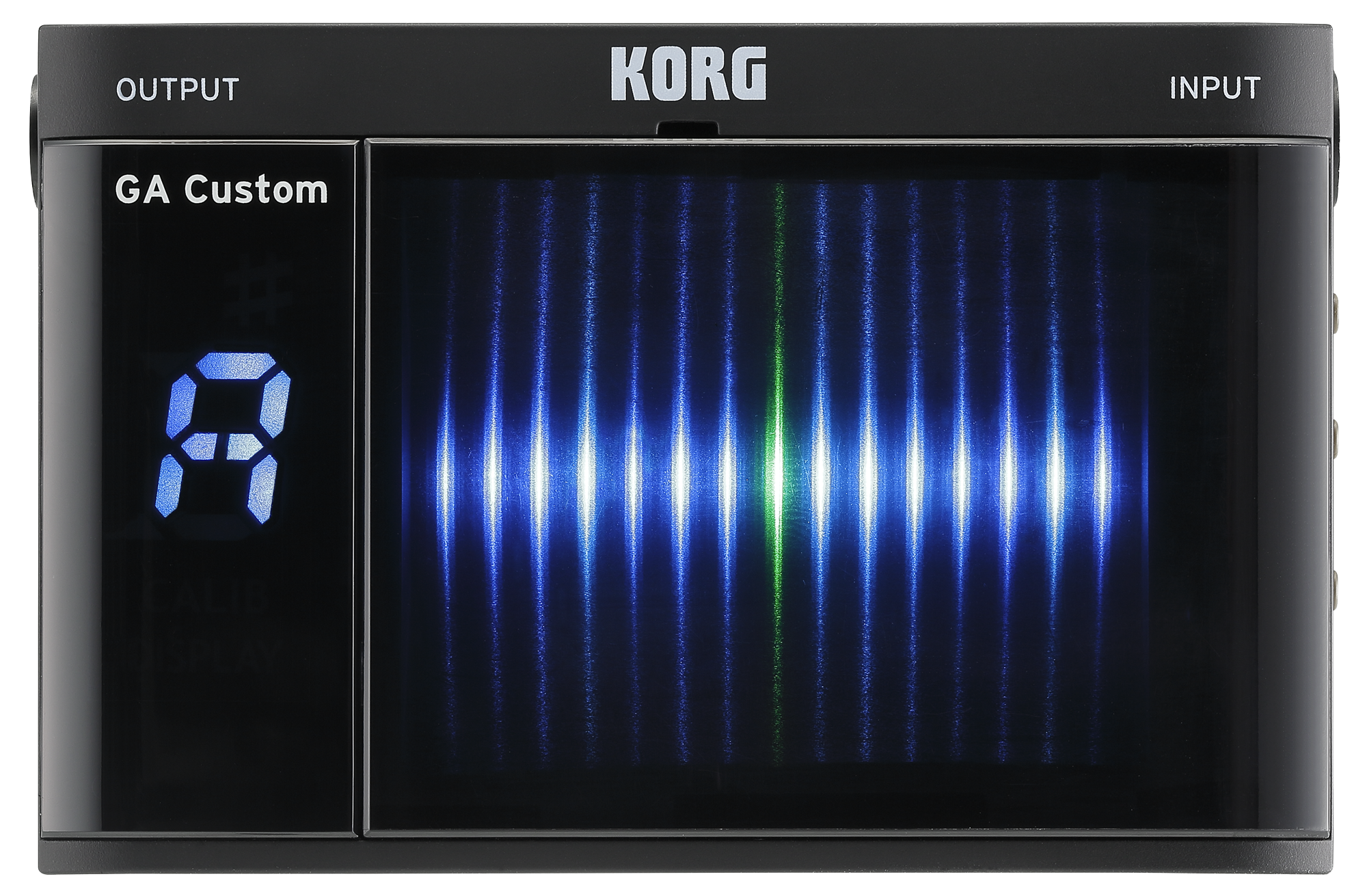 Korg GA-40 Custom schwarz Stimmgerät für Gitarre/Bass
