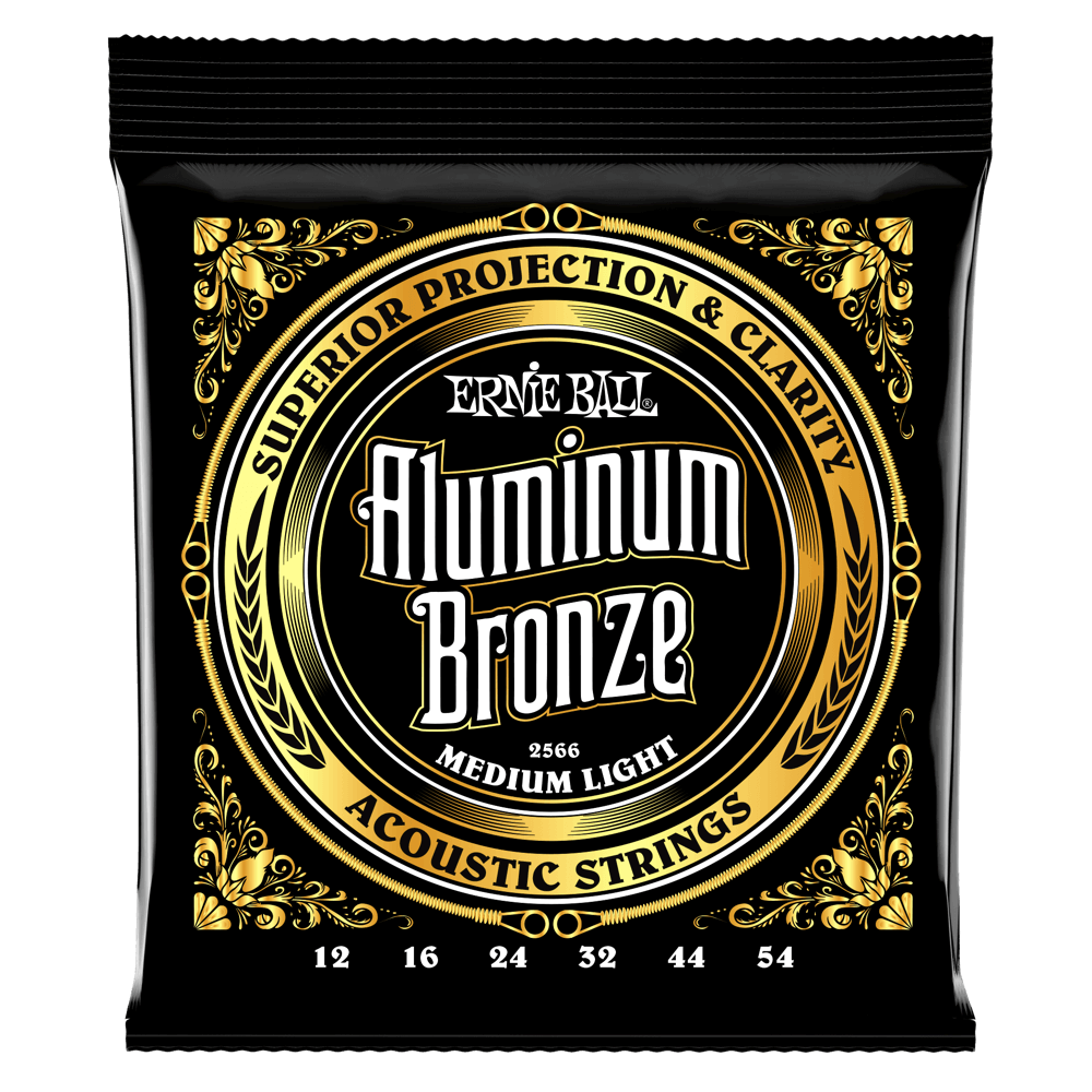 Ernie Ball EB2566 Aluminum .012 - .054 Saiten für Westerngitarre